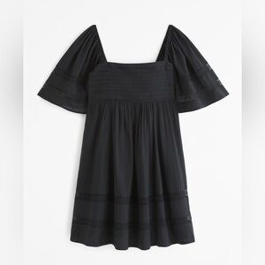 abercrombie emerson lace trim mini dress